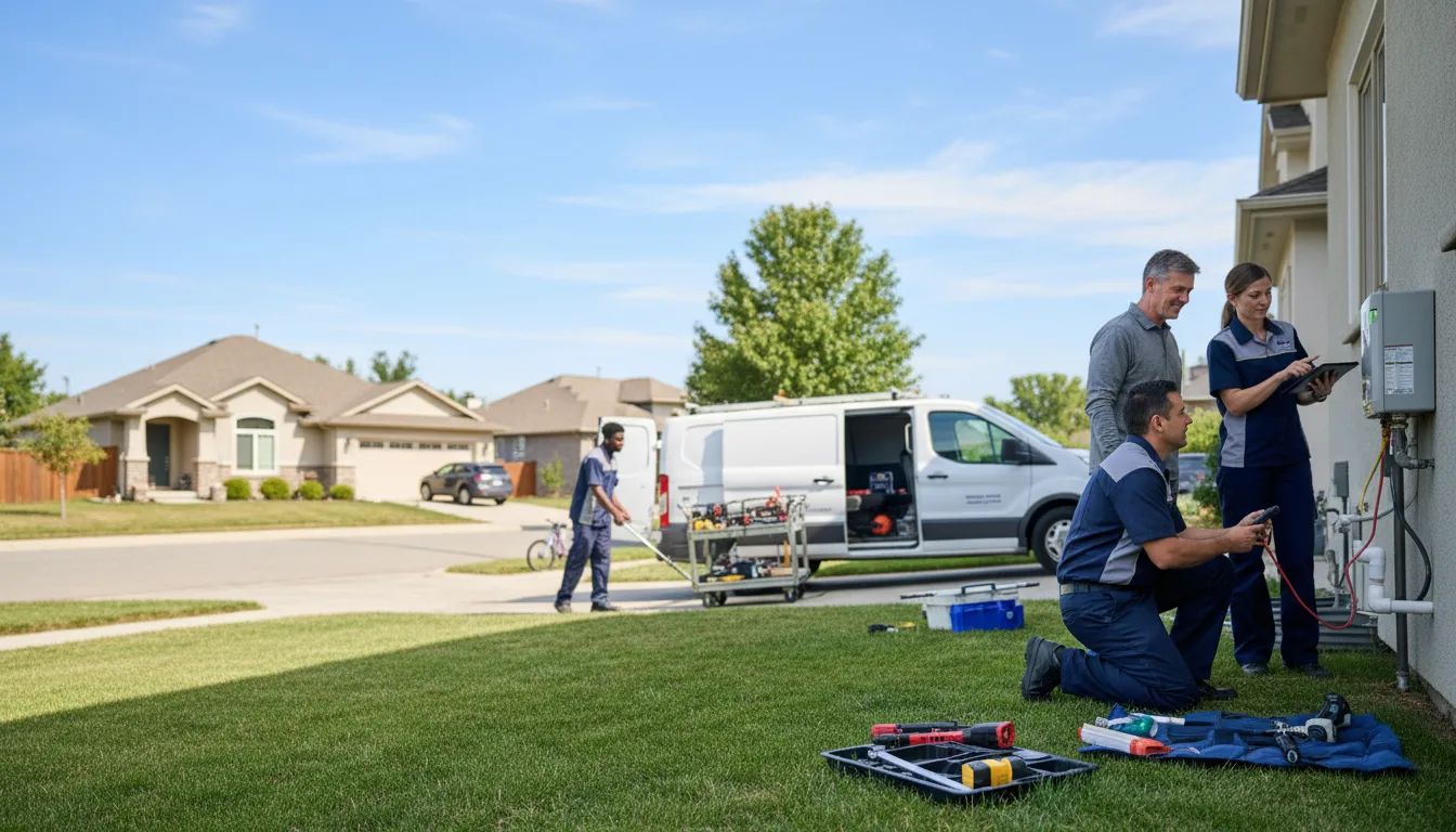 Tankless water heater service in Bridgeview, IL